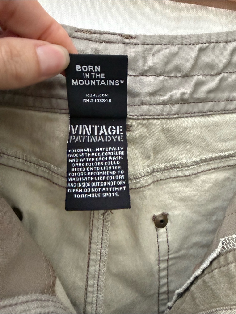 Kuhl Men's Olive Cargo Pants — Military Green - Picture 7 of 8